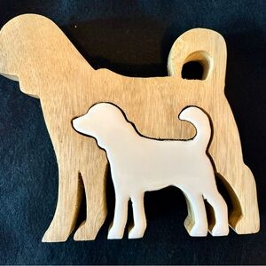 SALE Wooden Dog Puzzle Toy Inventory Clearance Sale